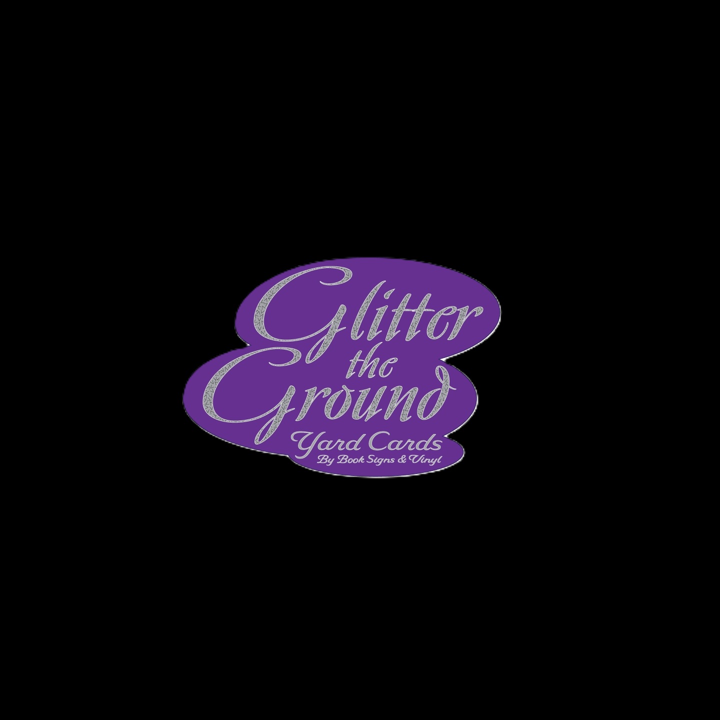 Glitter the Ground Yard Cards Logo